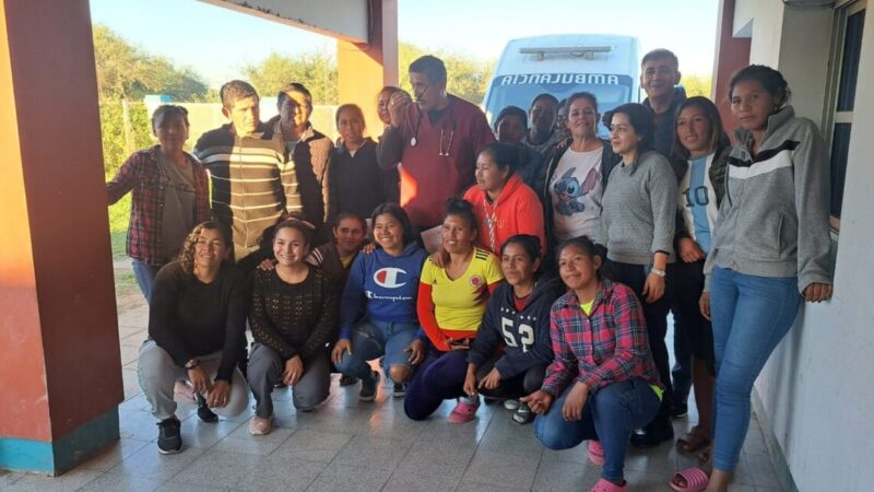 Controles de salud para las participantes de la tercera edición del Torneo de la Amistad “Copa Gildo Insfrán”