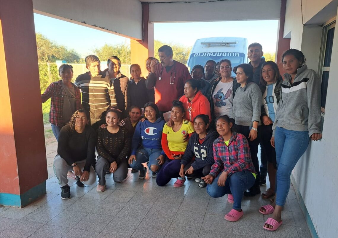 Controles de salud para las participantes de la tercera edición del Torneo de la Amistad “Copa Gildo Insfrán”