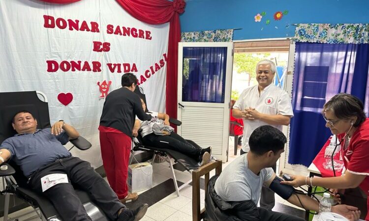 El Centro Provincial de Hemoterapia llevó a cabo una nueva colecta voluntaria de sangre en El Colorado