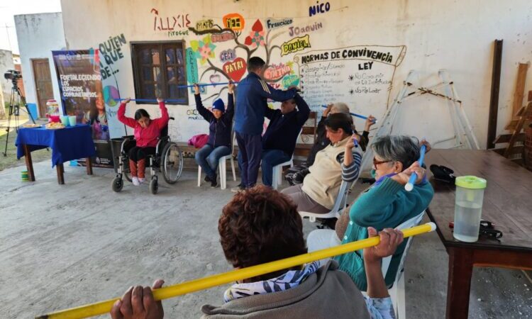 Lote 111: El Espacio ECO realiza actividades para el desarrollo físico y cognitivo de los adultos mayores