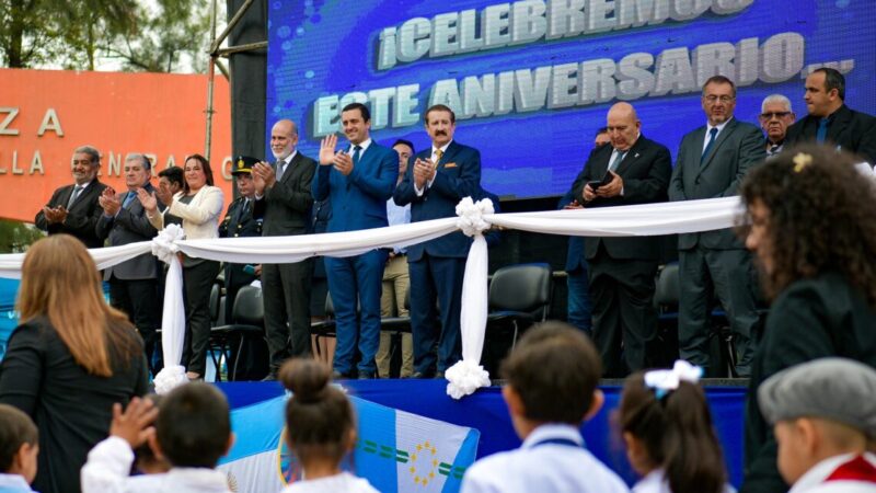 El vicegobernador Solís participó de los festejos por el aniversario de Villa General Güemes