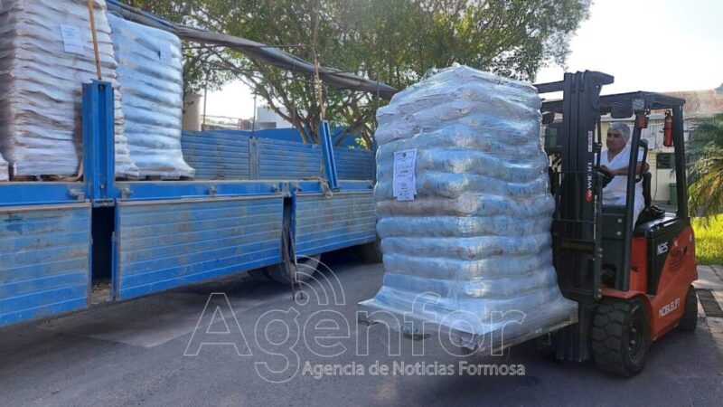 Nutrifor empezó con la distribución de más de 13 mil kilos de productos para las escuelas del interior