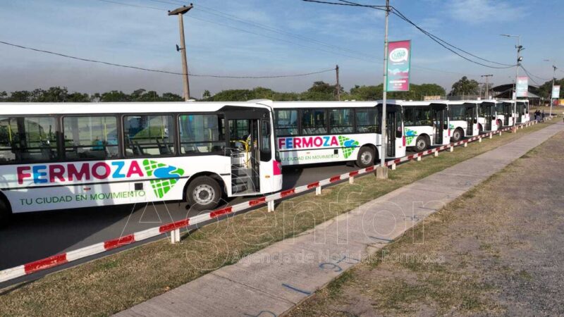 El gobernador Insfrán participó de la presentación del nuevo sistema de transporte “Fermoza”