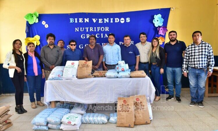 El Gobierno provincial entregó alimentos de Nutrifor a la Delegación Zonal de María Cristina