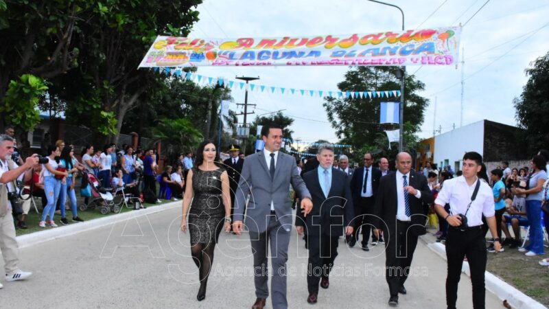 Laguna Blanca vivió una gran fiesta por su 110° aniversario