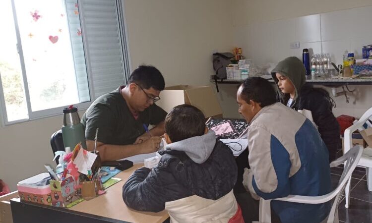 Renovaron atenciones integrales de salud para las familias de colonia Fermín Báez