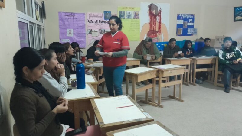 Enseñan Educación Sexual Integral a estudiantes de Fortín Lugones