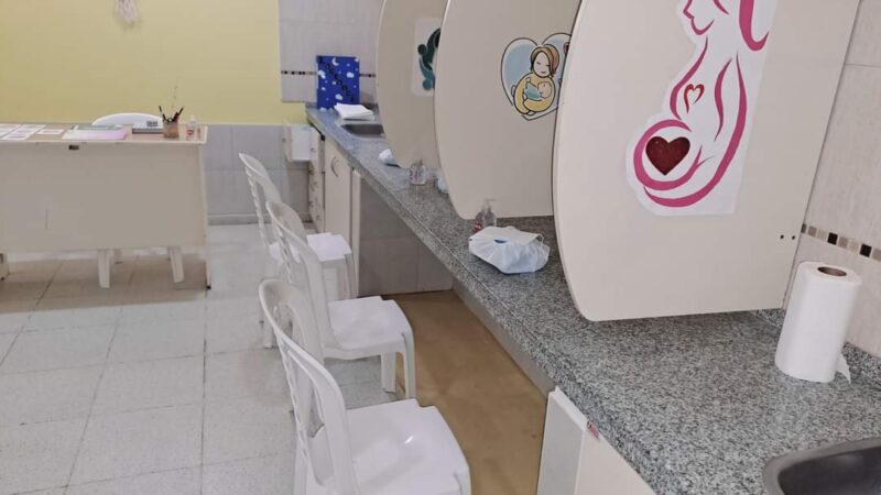 El Hospital de Clorinda puso en funcionamiento un espacio exclusivo para la extracción de leche materna