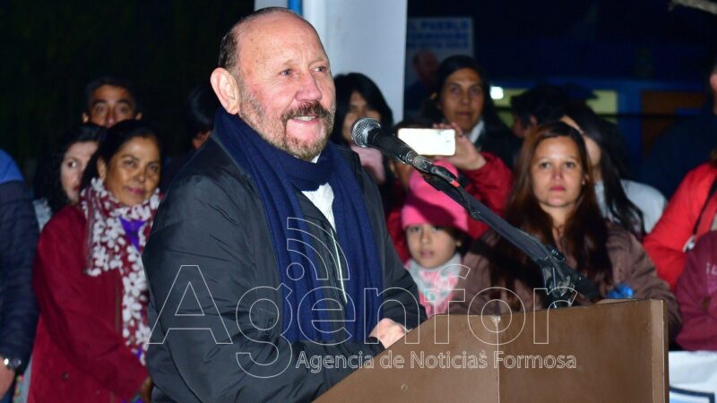 Fortín Soledad: Insfrán anunció la construcción de una planta potabilizadora y aseguró: “Este Gobernador no se regala, no se compra, ni se alquila”