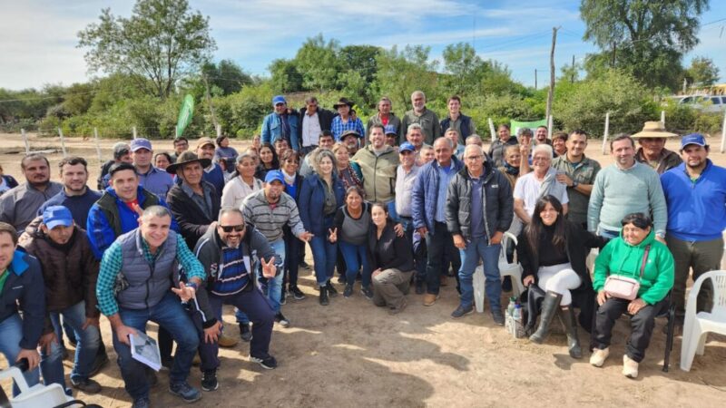 Se celebró una nueva reunión con productores organizados en el Paraje Quemado Nuevo