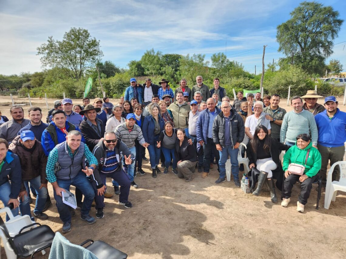 Se celebró una nueva reunión con productores organizados en el Paraje Quemado Nuevo