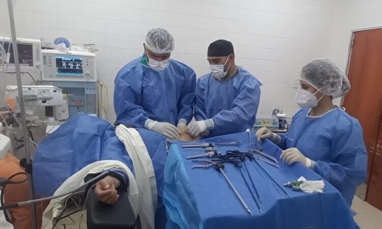 En el Hospital Distrital de Ibarreta se llevó a cabo la primera cirugía laparoscópica de lisis tubárica