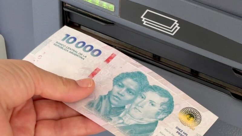 Banco Formosa informa que las extracciones menores a $200 mil pesos se realizan únicamente por cajeros automáticos