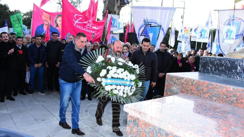 El Gobernador encabezó el homenaje al General Perón a 50 años de su fallecimiento