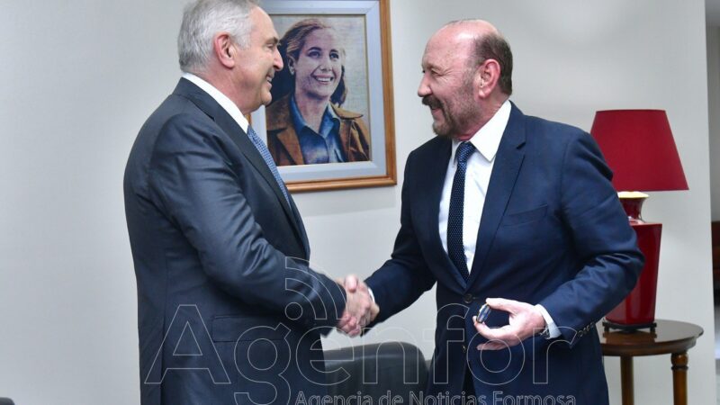 Insfrán recibió la visita del Embajador de Estados Unidos