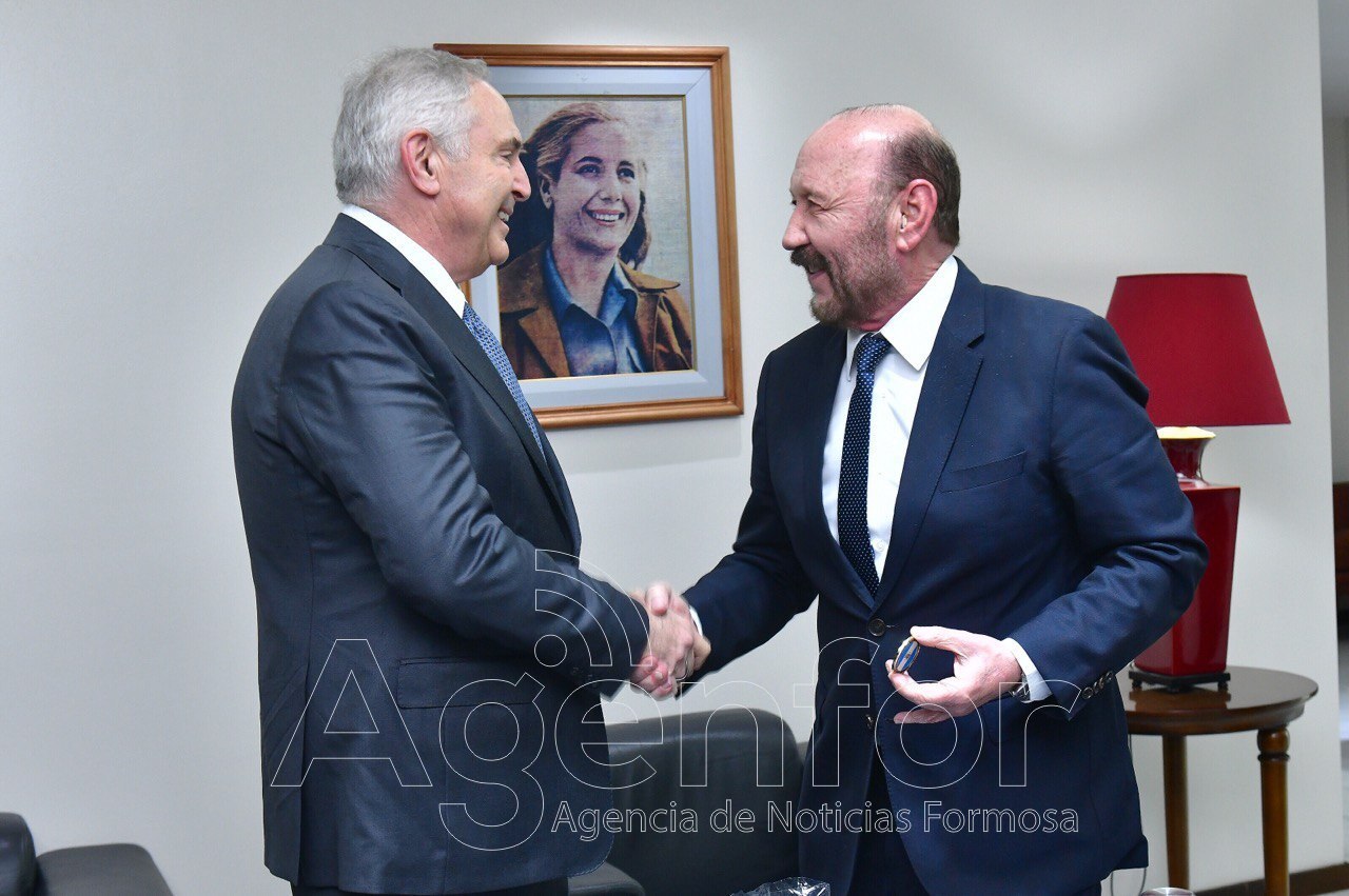 Insfrán recibió la visita del Embajador de Estados Unidos