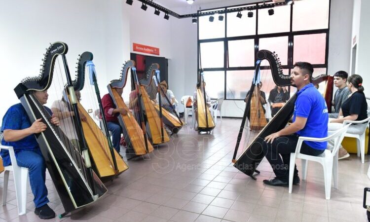 Inscripción abierta para el taller de arpas Formar Arpegios