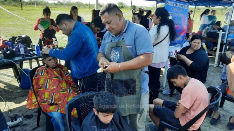 El programa “Todos Unidos” llevó diversos servicios al Lote 110 y este jueves visitará el Lote 111