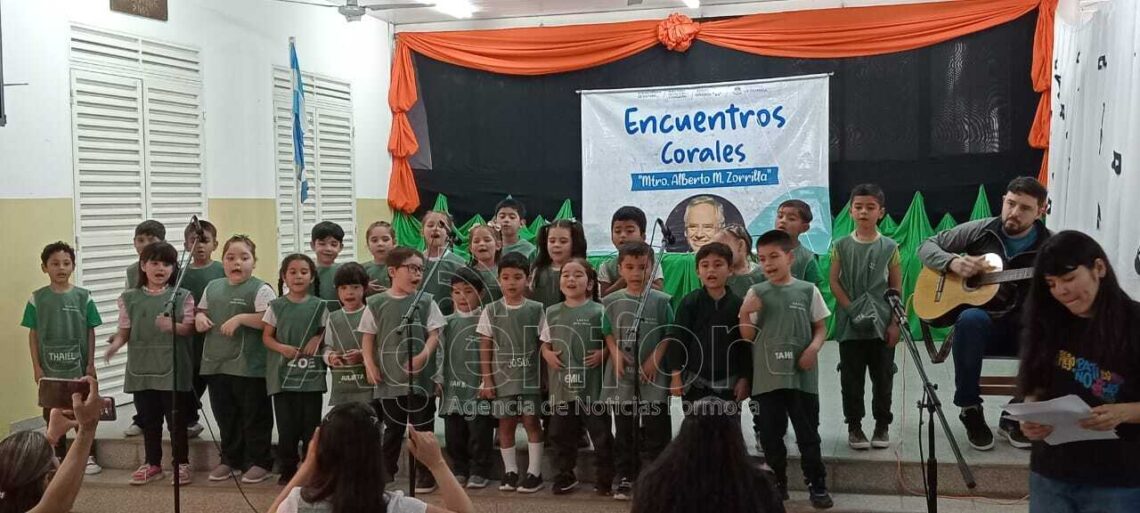 Comenzaron los Encuentros Corales “Dr. Alberto Marcelo Zorrilla” en el Nivel Inicial