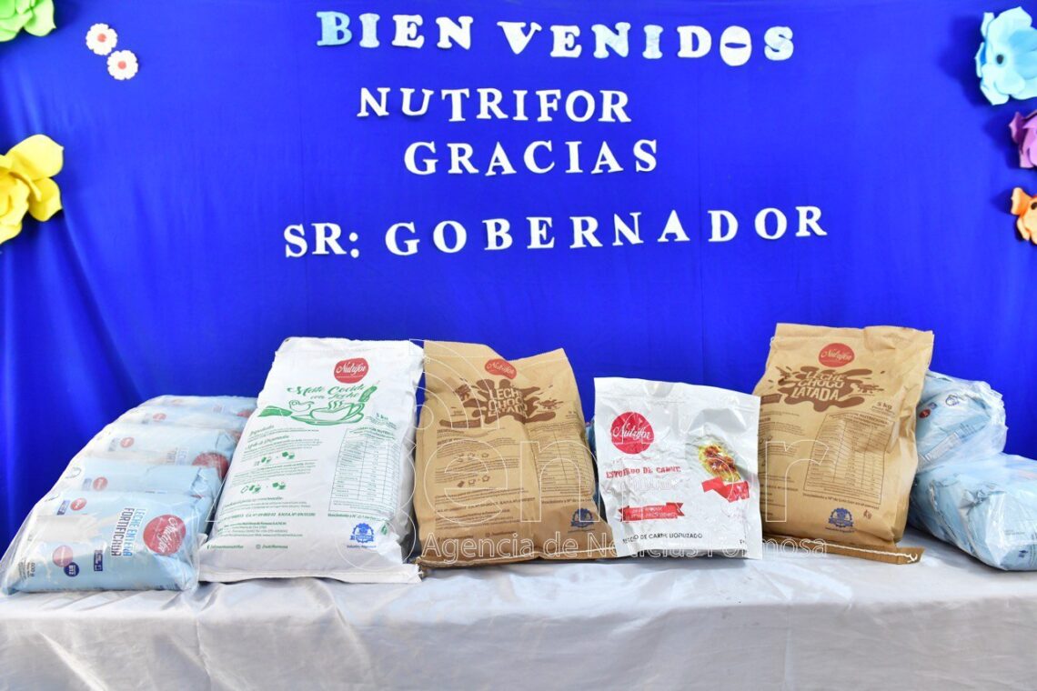 Sigue la distribución de productos de Nutrifor para el servicio nutricional de escuelas de toda la provincia