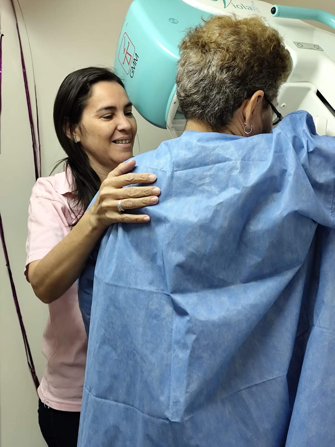 El camión sanitario realizó 50 mamografías gratuitas en el barrio Las Delicias