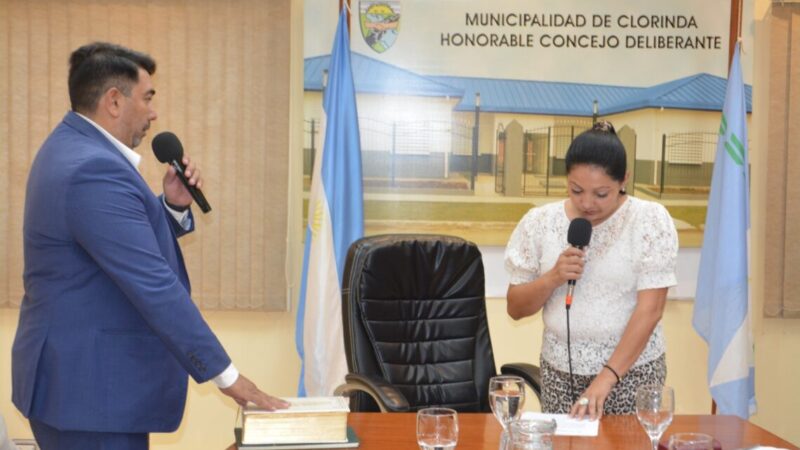 Caniza asumió como intendente interino de Clorinda