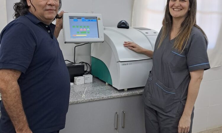 Un equipo de avanzada fue incorporado al laboratorio del Hospital de Tres Lagunas