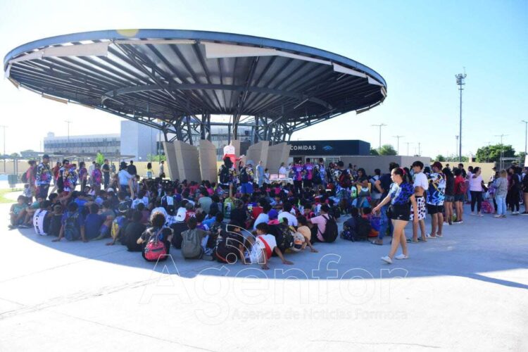 Comienzo a pleno en la colonia de vacaciones del Parque Acuático