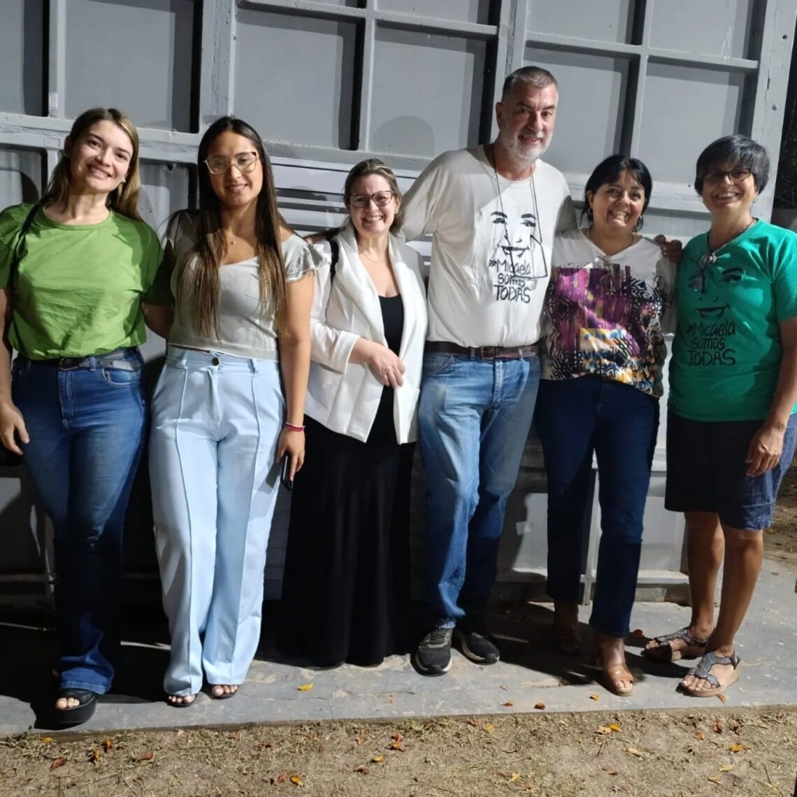 Padres de Micaela García dieron taller de género en El Colorado