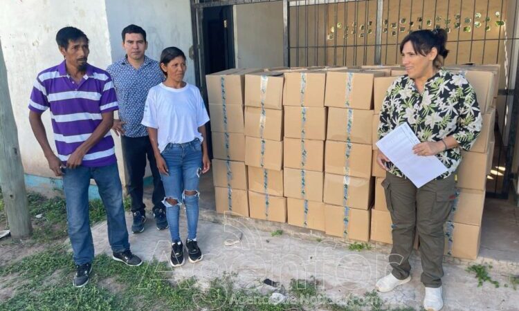 Las Lomitas: Se entregaron más de mil cajas alimentarias de la modalidad aborigen