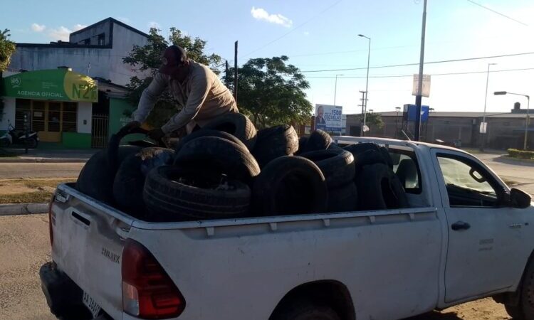 En Pirané amplían las acciones de prevención contra el dengue en las gomerías