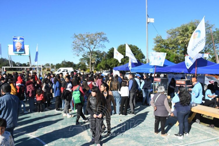 Organizaron un agasajo en el barrio San Antonio por el Mes de las Infancias 