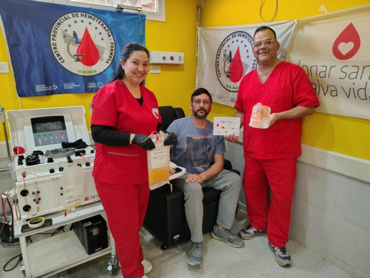El Gobierno de Formosa sigue promoviendo la donación de sangre y de plaquetas en el interior