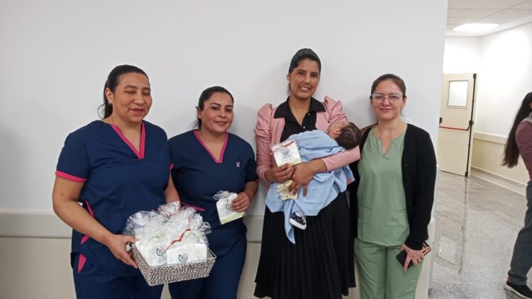 Concluyó la Semana Mundial de la Lactancia Materna en el Hospital de la Madre y la Mujer