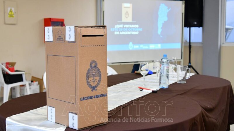 Desde el 16 de septiembre se empezará a capacitar con la BUP a las autoridades de mesa para las elecciones de octubre