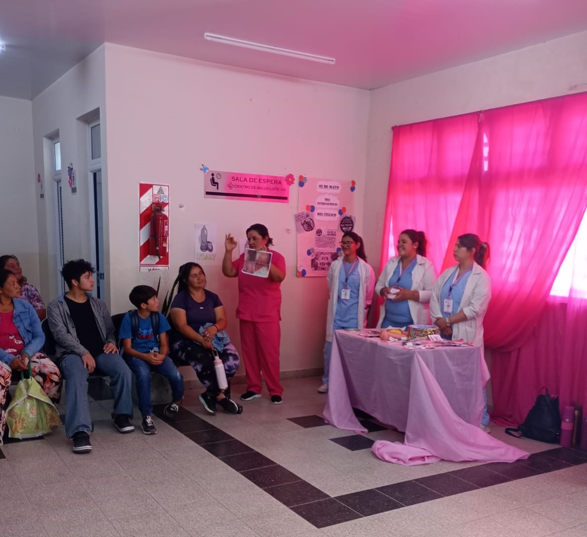 Brindaron charla de concientización sobre enfermedades de transmisión sexual en el barrio 28 de Junio