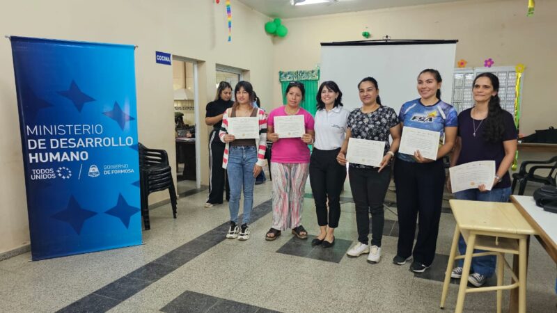Riacho He Hé: Finalizó el curso de manipulación segura de alimentos para emprendedores gastronómicos