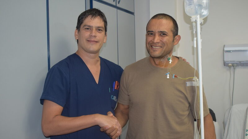 Una cirugía de alta complejidad salvó la vida de un paciente con un tumor poco frecuente