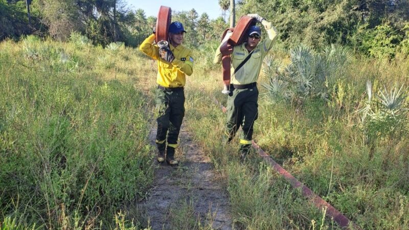 El Gobierno provincial asistió con agua potable a familias de la Isla Apando