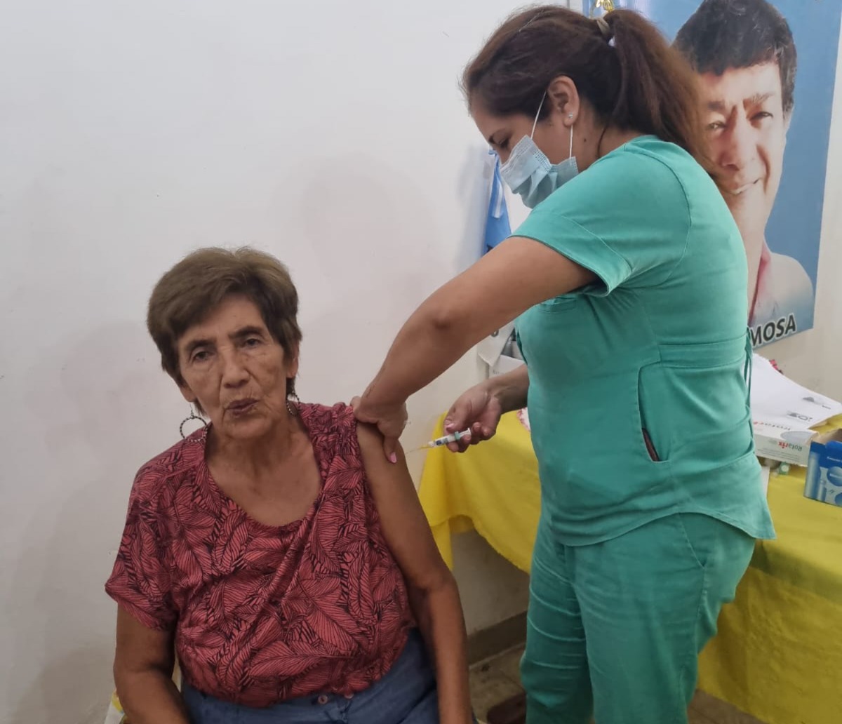 Más de 230 dosis fueron aplicadas en una jornada de vacunación en Casas de la Solidaridad de la ciudad de Formosa