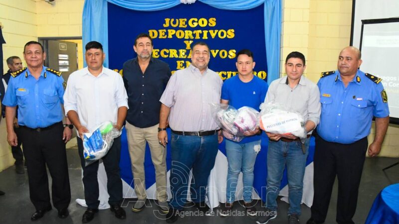 Se realizó el lanzamiento de los Juegos Deportivos y Recreativos en Contexto de Encierro