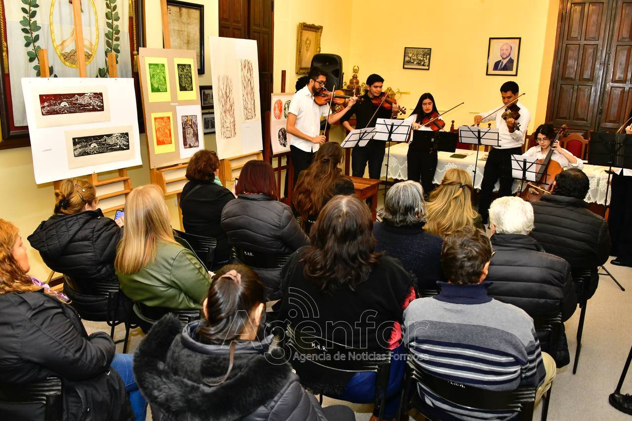 Se abrió una muestra de grabado en el Museo Histórico Regional “Juan Pablo Duffard”