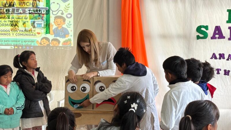 Escolares de la comunidad Lakha Wichí aprendieron sobre importantes temas para cuidar la salud