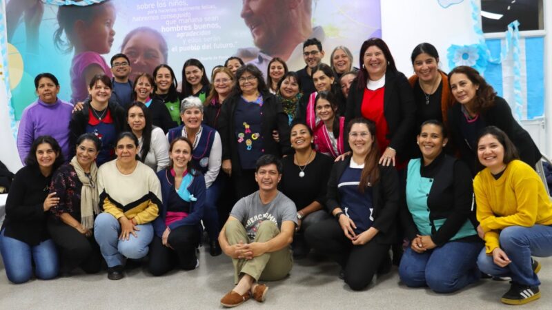 Fortalecen el trabajo de los CDI con foco en la protección integral de la niñez y el trabajo comunitario