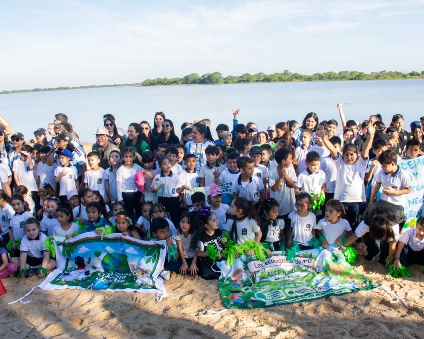 El Día Mundial del Medio Ambiente se evocó en Laguna Oca