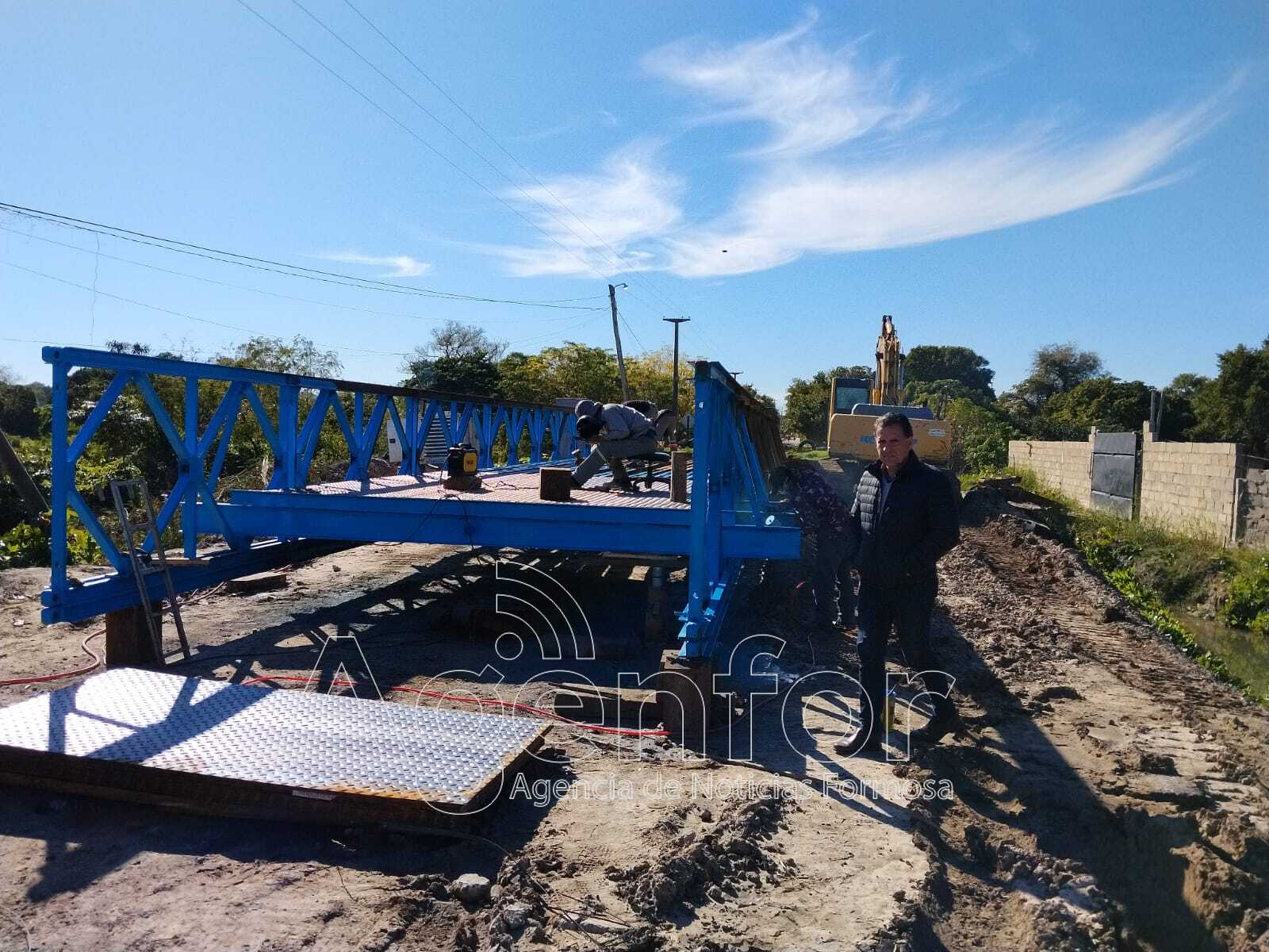 Caffa brindó detalles sobre la construcción del nuevo puente sobre el riacho El Pucú