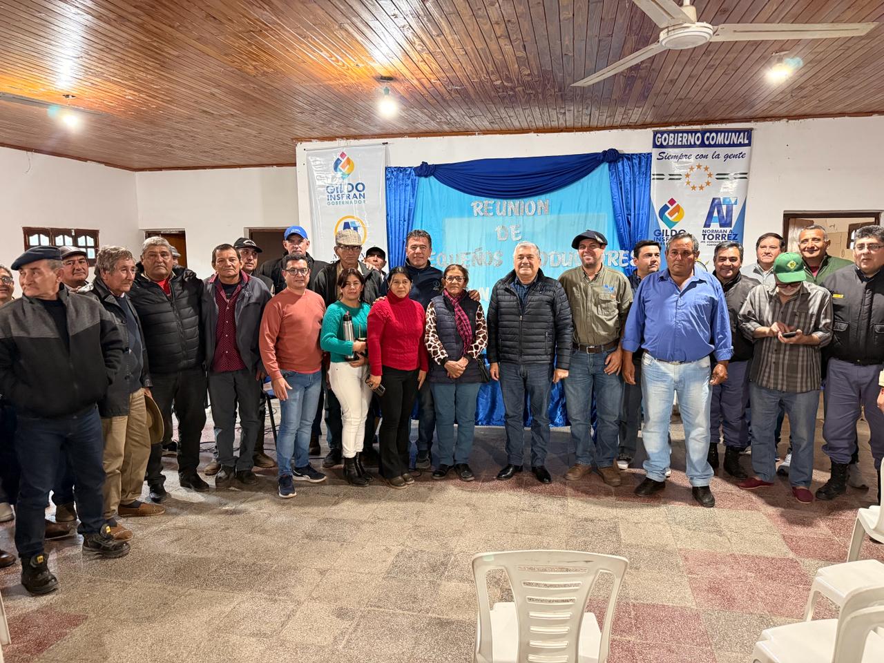 Fortín Lugones: Hubo reunión organizativa de cara al próximo remate ganadero paippero