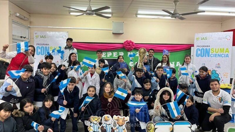 “Consuma Conciencia” concretó una nueva jornada educativa en establecimientos del barrio San Miguel 