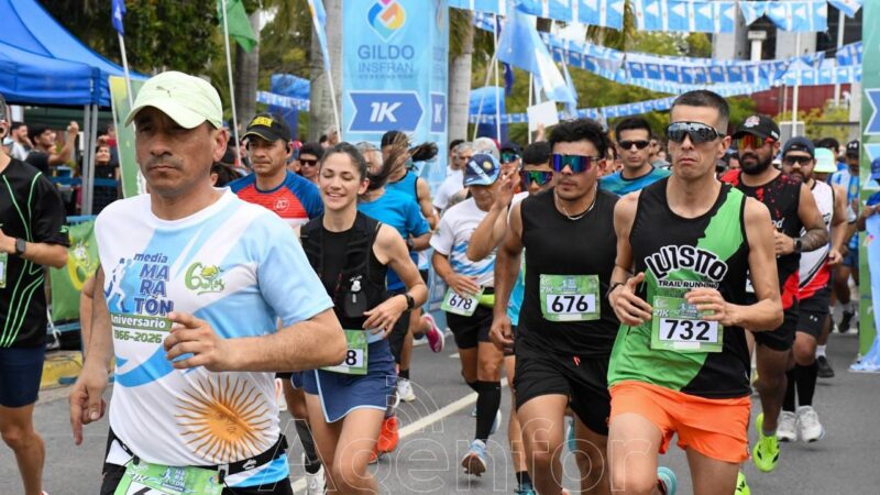 Con más de 800 corredores, el IAS celebró su 60° aniversario con una exitosa media maratón en Formosa