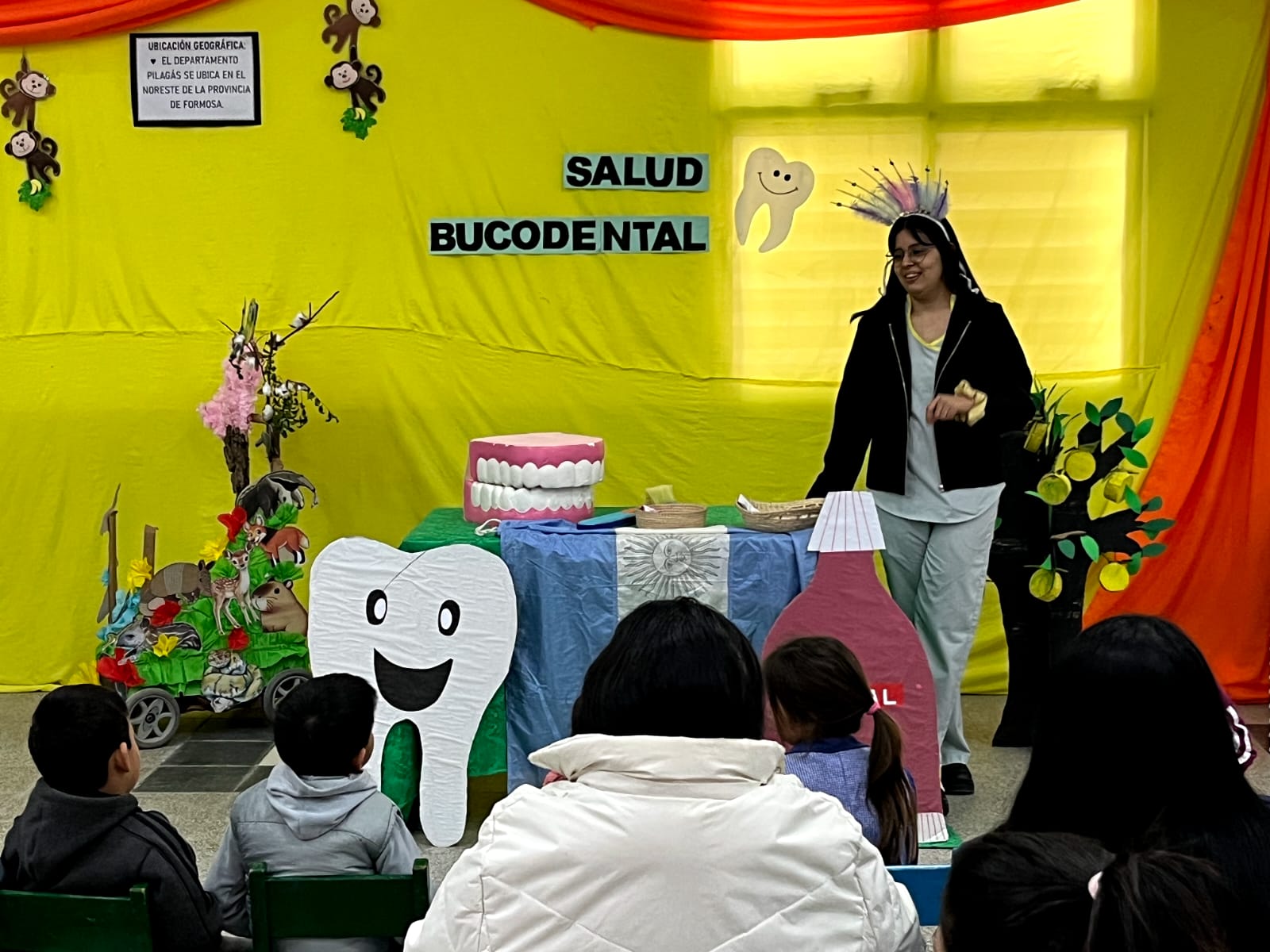 El centro de salud “María Luisa Espinoza” promueve el cuidado de la salud bucal desde la primera infancia